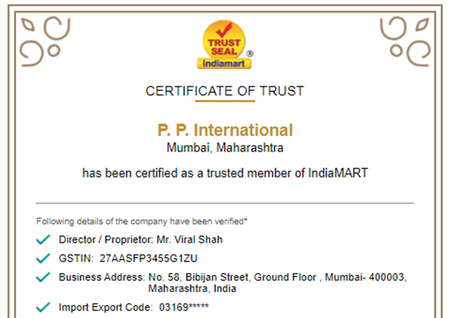 TS Certificate